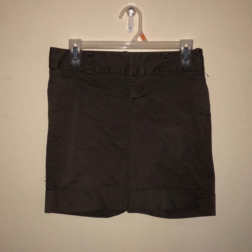 Brown Bermuda shorts